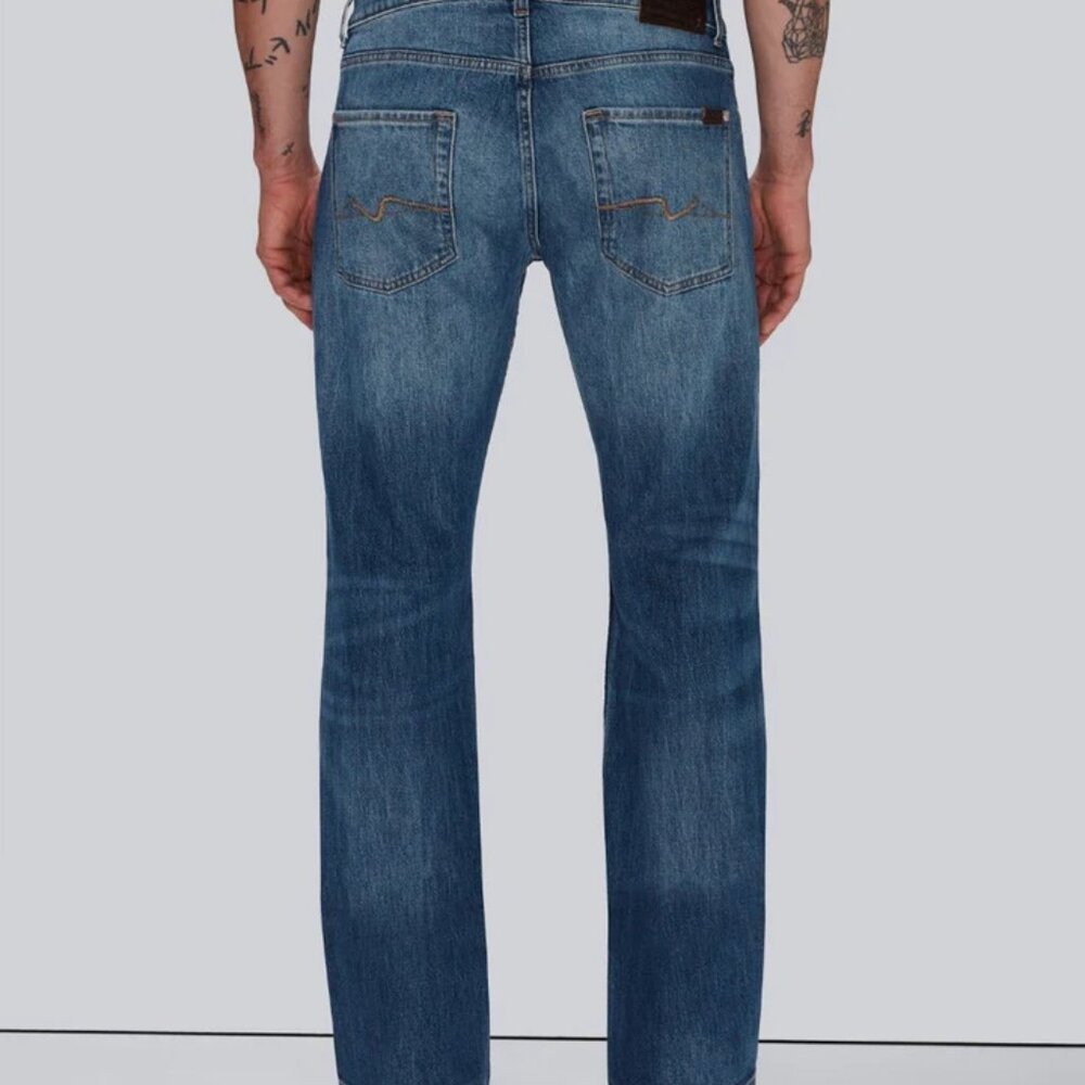 7 For All Mankind Men's 'Standard Fit' Straight Leg Button-up Jeans - 31